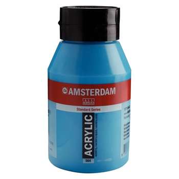 Amsterdam Acrylverf 564 Briljantblauw 1000 ml