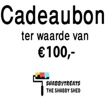 The Shabby Shed - Shabby Treats 100 Euro Cadeaubon
