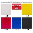 Amsterdam Acrylverf mengset 5 primaire kleuren Acrylverf