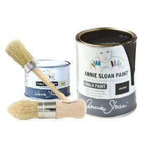 Annie Sloan Graphite Compleet Pakket, White Wax 500 ml