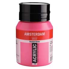 Amsterdam Acrylverf 366 Quinacridone roze 500 ml