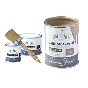 Annie Sloan French Linen Pakket 2, 500ML Dark Wax, 120ML Black Wax