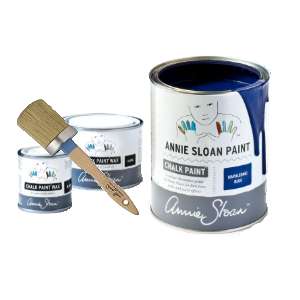 Annie Sloan Napoleonic Blue Pakket 2, 500ML White Wax, 120ML White Wax
