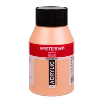 Amsterdam Acrylverf 224 Napelsgeel Rood 1000 ml
