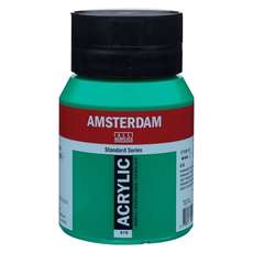 Amsterdam Acrylverf 619 Permanentgroen Donker 500 ml