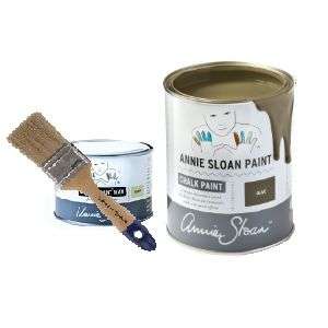 Annie Sloan Olive Start Pakket, White Wax 500 ml