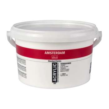 Amsterdam Acrylverf 105 Titaanwit 2500 ml