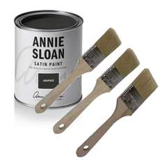 Annie Sloan Satin Paint Graphite Start Pakket