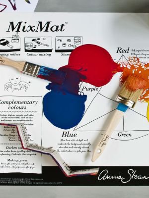 Mix Mat Annie Sloan kleuren mengen