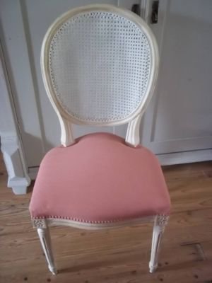 Annie Sloan Chalk Paint op stoffen stoelen