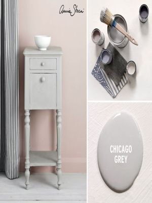 Annie Sloan Chalk Paint voorbeelden Chicago Grey