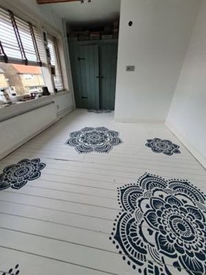 Annie Sloan Chalk Paint op vloeren